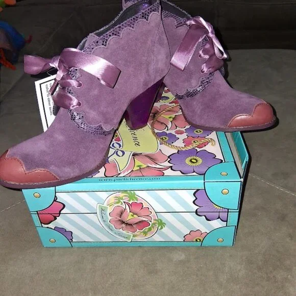 Poetic License Birdie Oxford Shoe Bootie NWT Sz 8.5 - Picture 5 of 13